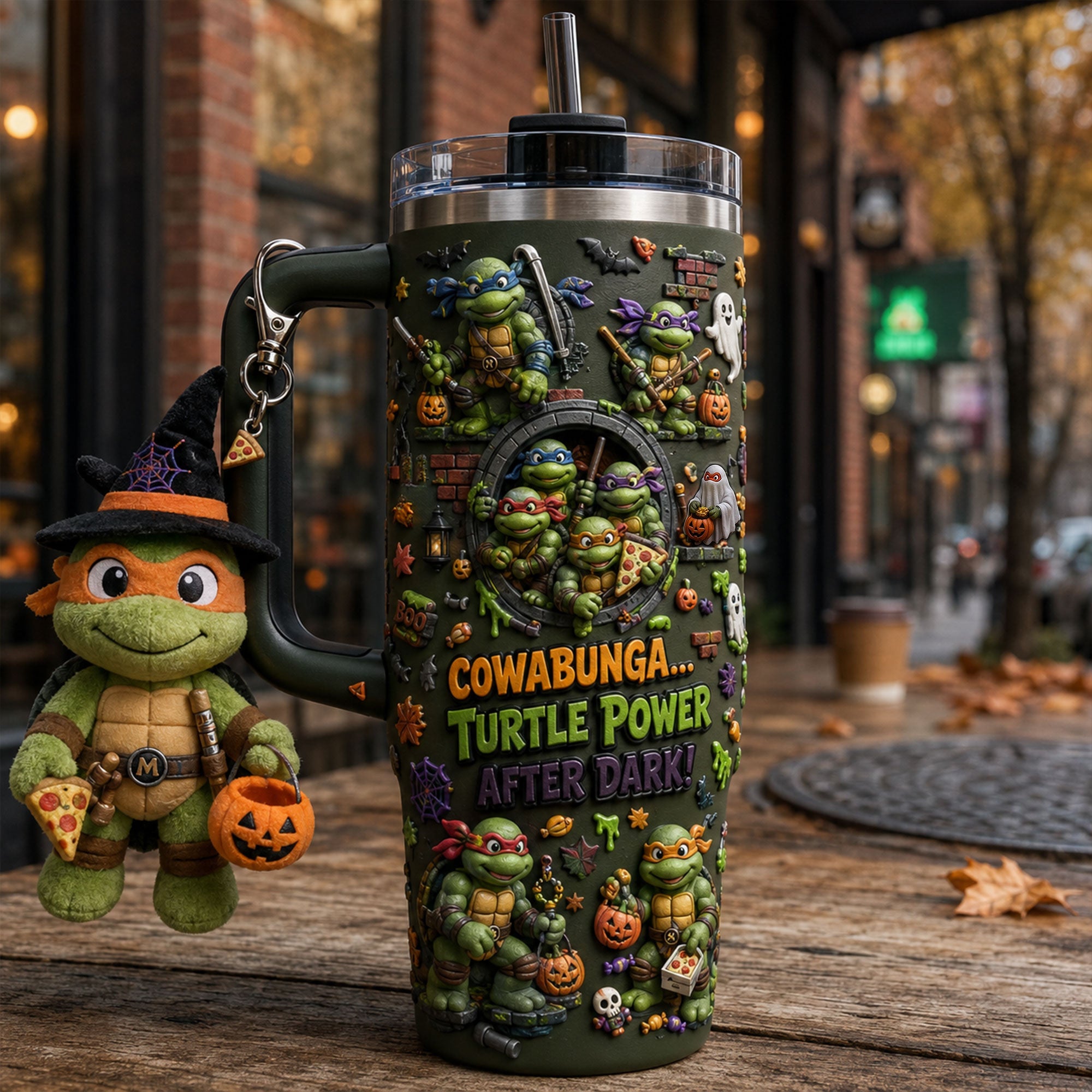 NJT 40oz Tumbler With Handle HTTT
